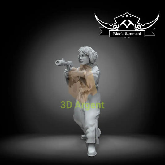Princess Leia - Star Wars Legion compatible 3D Printed Resin Miniatures Toys & Games:Wargames & Role-Playing:Star Wars