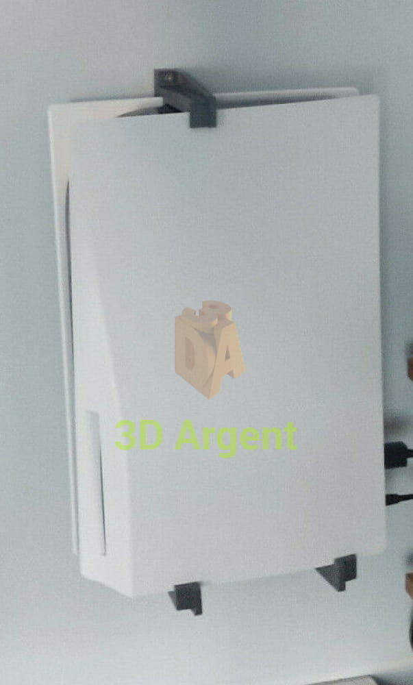 PS5 Disc Edition Wall Mount Bracket | PlayStation 5 Wall Holder (Not for Slim) Video Games & Consoles:Video Game