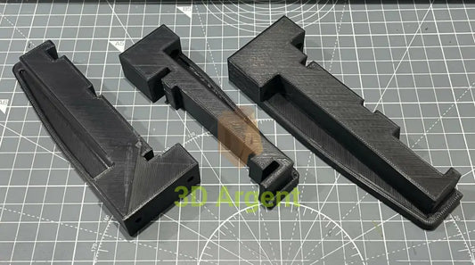 PS5 Disc Edition Wall Mount Bracket | PlayStation 5 Wall Holder (Not for Slim) White / Disk facing Right on mounting