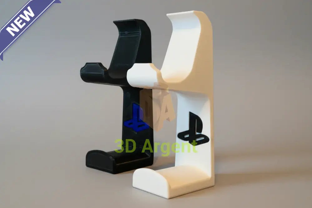 3D Printed PS5 DualSense Controller & Headphone Wall Mount | 2-in-1 Gaming Organiser
