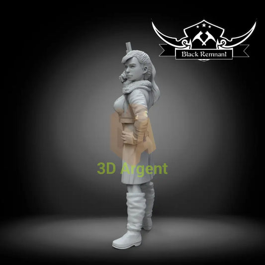 Qi’Ra Crimson Leader - Star Wars Legion compatible 3D Printed Resin Miniatures Toys & Games:Wargames &