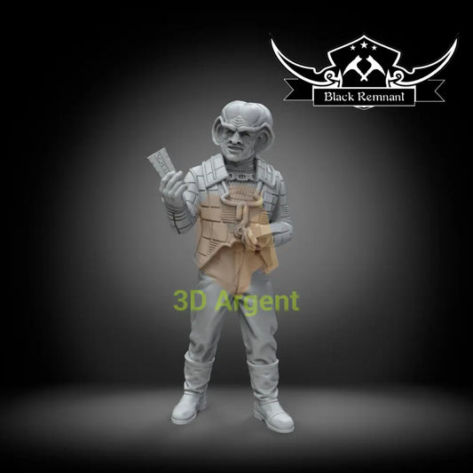 Quark – Star Trek – Black Remnant 3D Printed Resin Miniature