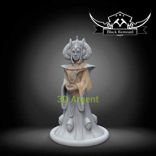 Queen Amidala - Star Wars Legion compatible 3D Printed Resin Miniature Toys & Games:Wargames & Role-Playing:Star Wars