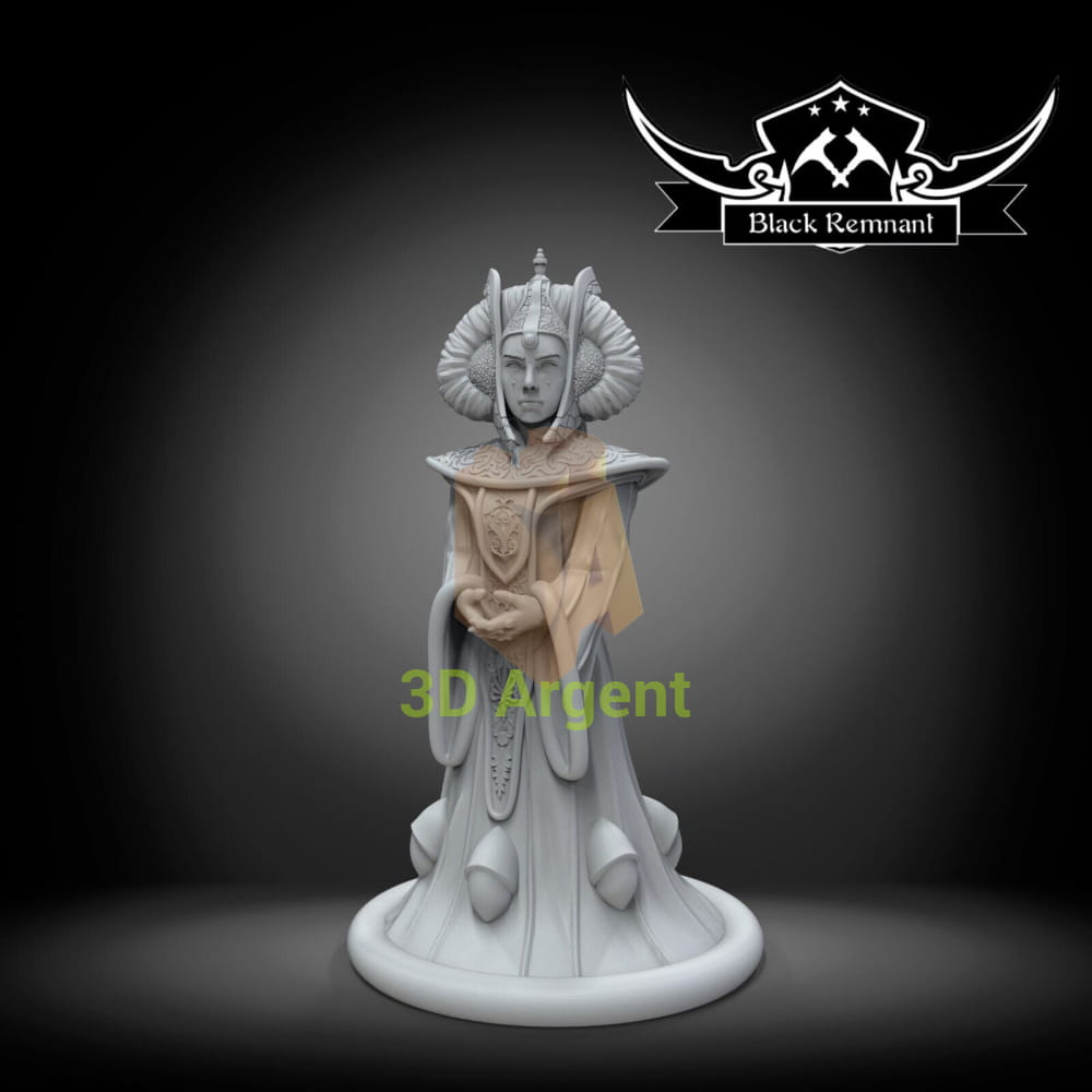 Queen Amidala - Star Wars Legion compatible 3D Printed Resin Miniature Toys & Games:Wargames & Role-Playing:Star Wars
