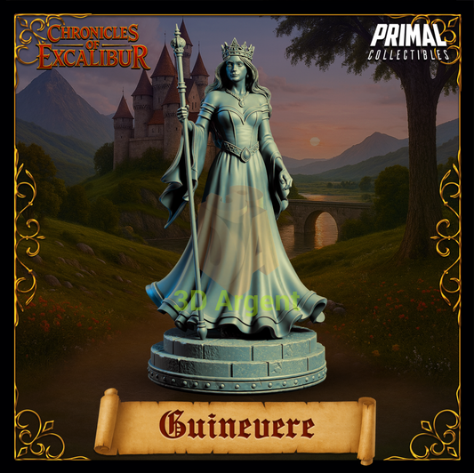 Queen Guinevere - Fantasy compatible D&D DragonLance Miniatures Primal