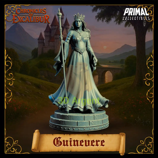 Queen Guinevere - Fantasy compatible D&D DragonLance Miniatures Primal