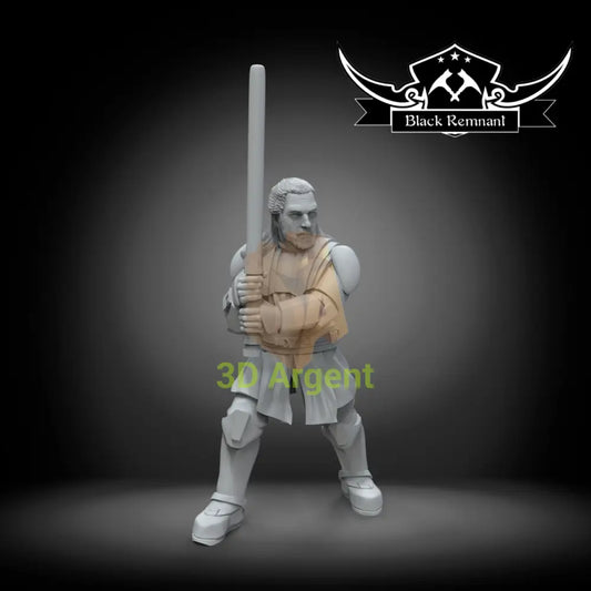 Qui Gon Jinn Clone Armor Star Wars Legion compatible 3D Printed Resin Miniatures Toys & Games:Wargames &