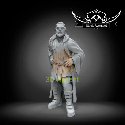 Qui Gon Jinn Phantom Menace - Star Wars Legion compatible 3D Printed Resin Miniatures Toys & Games:Wargames &