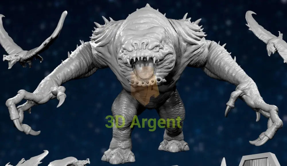 Rancor v3 - Star Wars Legion compatible 3D Printed Resin Miniatures Foe Toys & Games:Wargames & Role-Playing:Star Wars