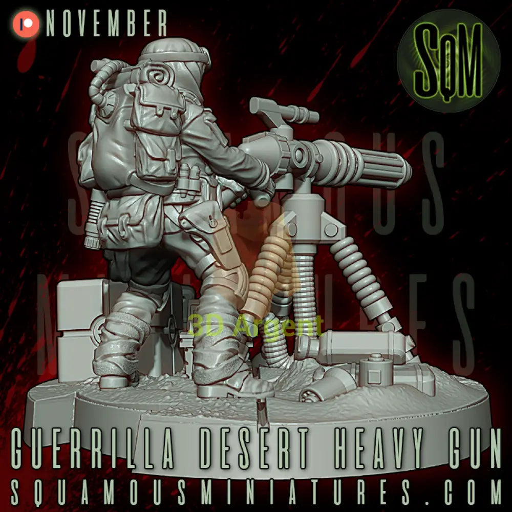 Guerrilla Desert Heavy Gun | Squamous - Toys & Games:Wargames & Role-Playing:Star Wars