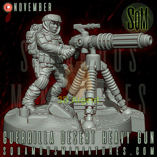 Guerrilla Desert Heavy Gun | Squamous - Toys & Games:Wargames & Role-Playing:Star Wars