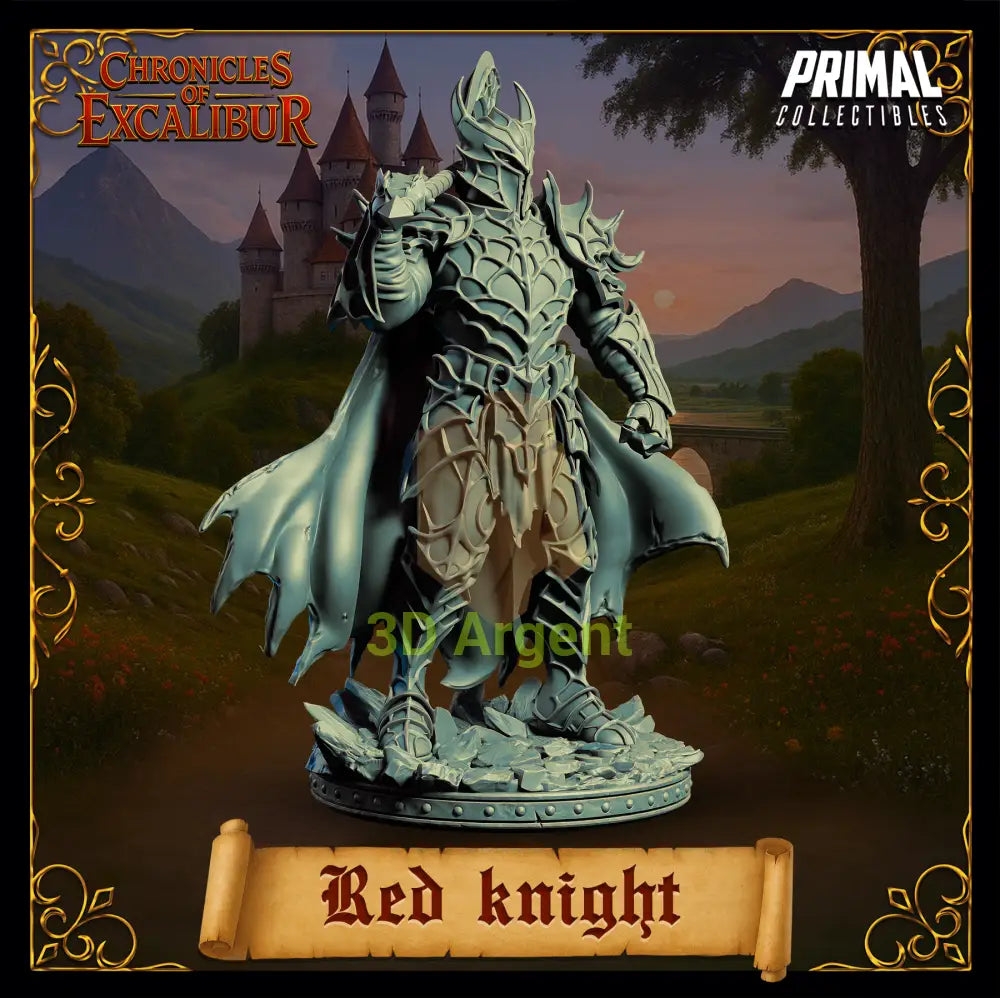 Red Knight - Fantasy compatible D&D DragonLance Miniatures Primal