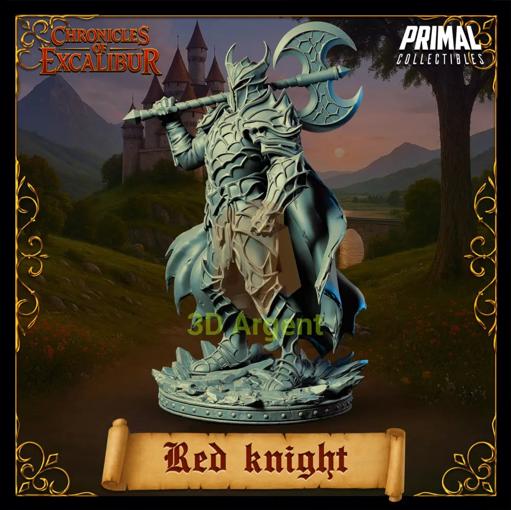 Red Knight - Fantasy compatible D&D DragonLance Miniatures Primal