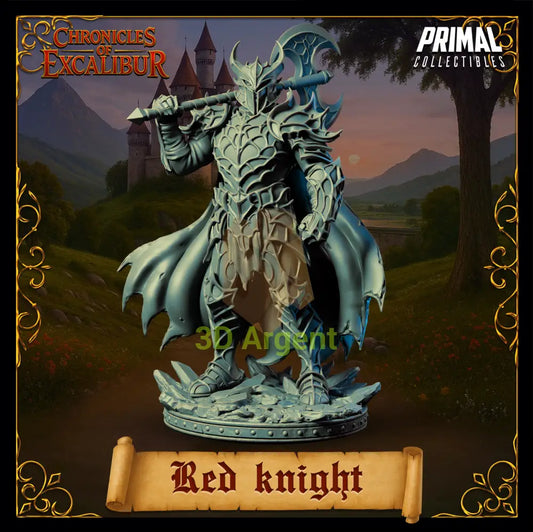 Red Knight - Fantasy compatible D&D DragonLance Miniatures Primal