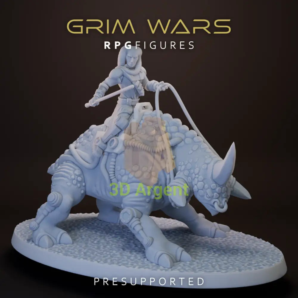 Reek Rider - Star Wars Legion Scale 3D Printed Resin Miniature