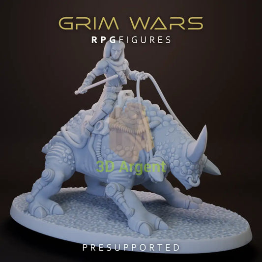 Reek Rider - Star Wars Legion Scale 3D Printed Resin Miniature