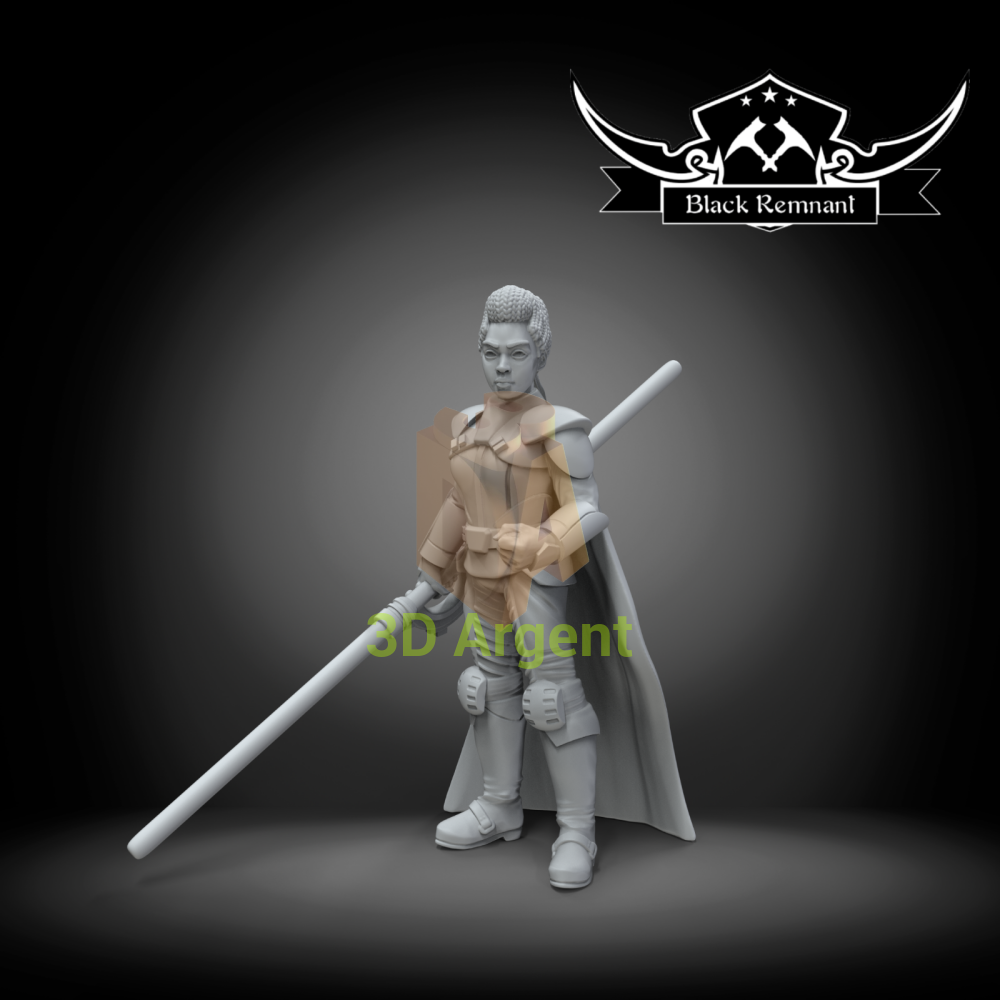 Reva 3rd Sister Inquisitor - Star Wars Legion compat 3D Printed Resin Miniatures Toys & Games:Wargames &