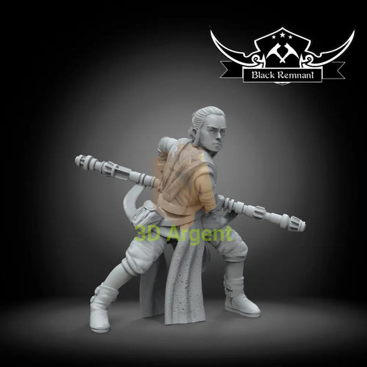 Rey Scavenger - Star Wars Legion compatible 3D Printed Resin Miniatures Toys & Games:Wargames & Role-Playing:Star Wars