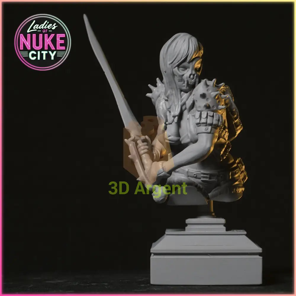 Rhayne Drakar – Ladies of Nuke City – Gilmorestudio 3D Printed Resin Miniature