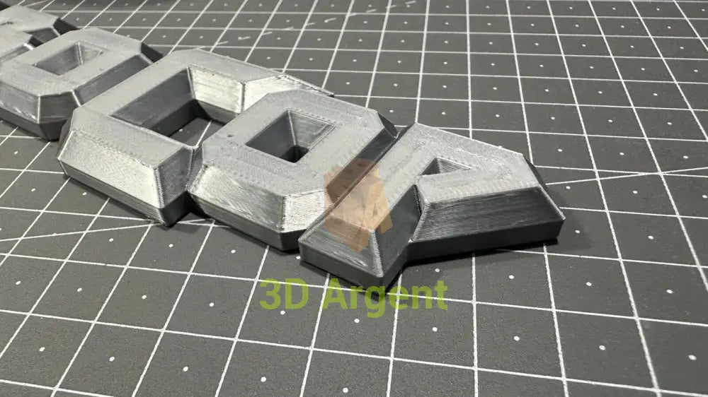 Robocop Logo - 3D Printed Sign Stand Collectables:Science Fiction Collectables:Other Science Fiction Items