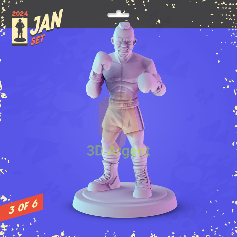Rocky Figures compatible D&D DragonLance Miniatures Pop Minis - 1 Clubber Lang - Toys & Games:Wargames &