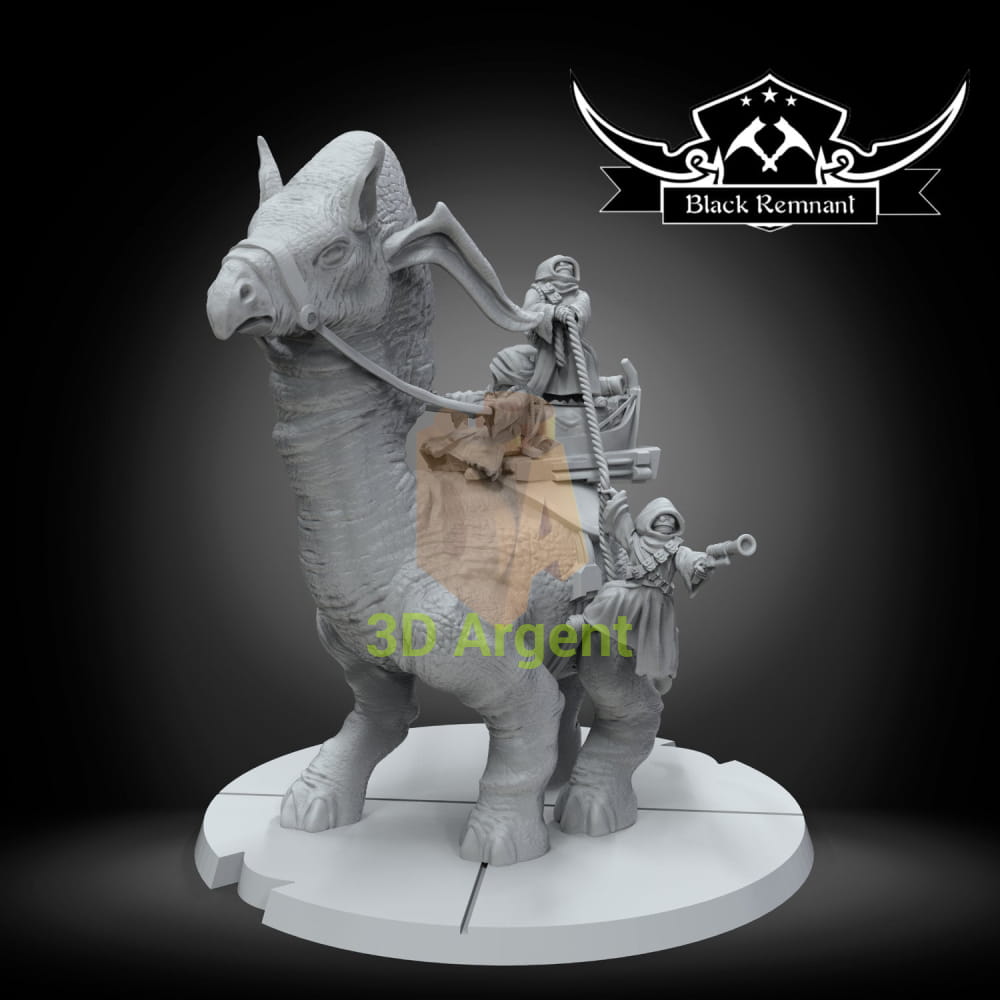 Ronto and Jawas - Star Wars Legion compatible 3D Printed Resin Miniatures Toys & Games:Wargames & Role-Playing:Star Wars