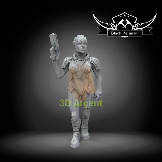 Samara Mass Effect - Stargrave D&D 3D Printed Resin Miniatures Toys & Games:Wargames & Role-Playing:Star Wars