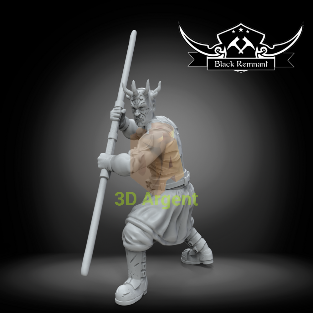 Savage Opress v2 - Star Wars Legion compatible 3D Printed Resin Miniatures Toys & Games:Wargames & Role-Playing:Star