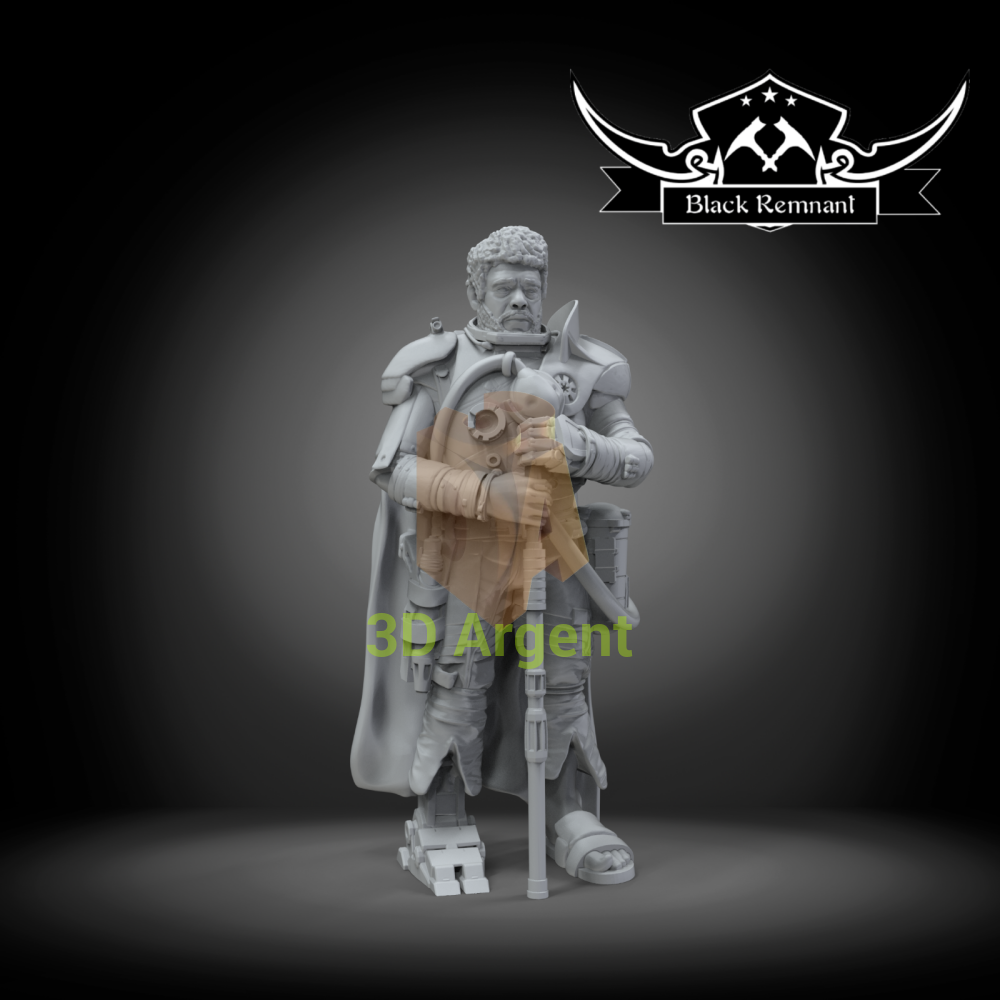 Saw Gerrera - Star Wars Legion compatible 3D Printed Resin Miniatures Toys & Games:Wargames & Role-Playing:Star Wars