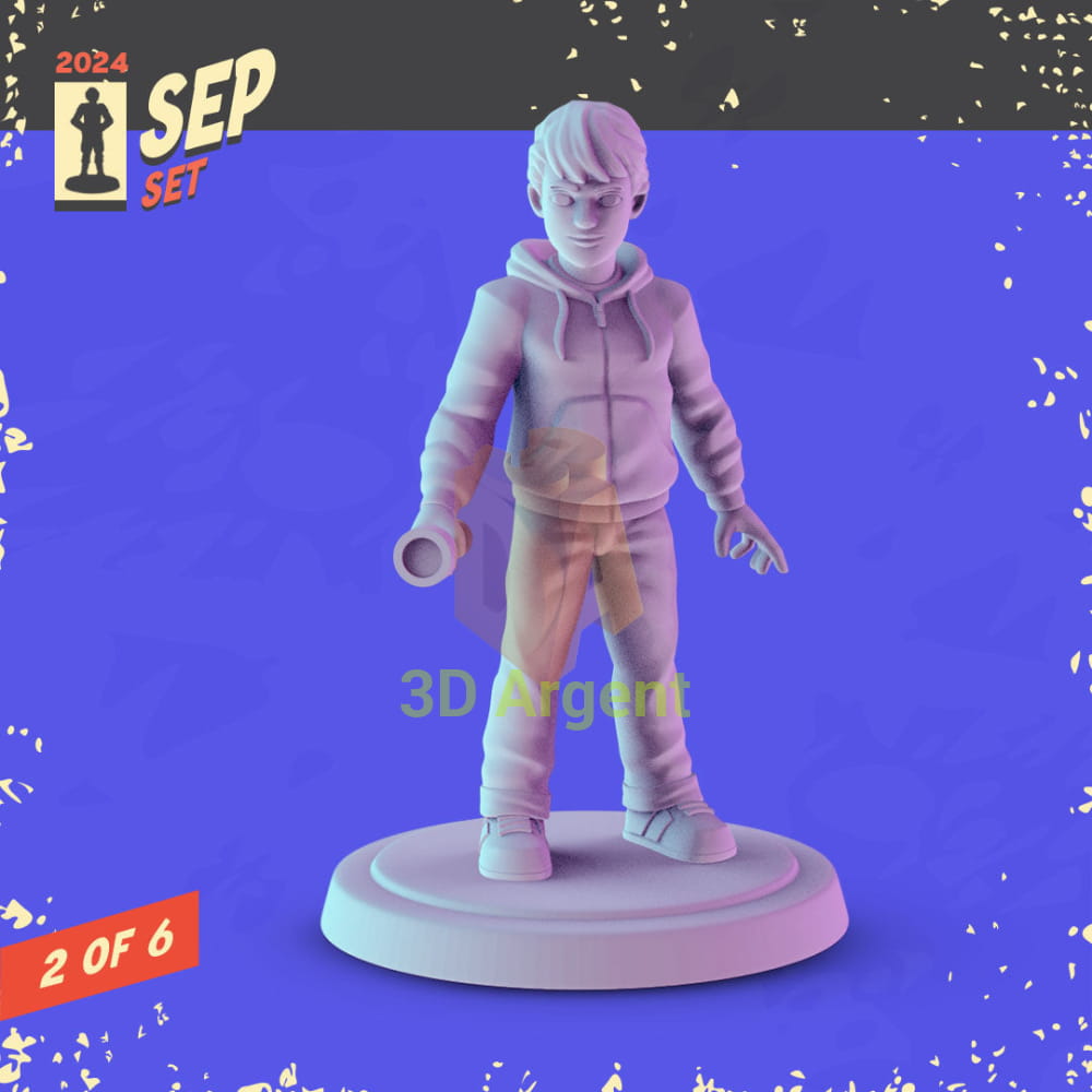 Sci-Fi Alien Icons Figures compatible D&D DragonLance Miniatures Pop Minis - 1 Elliott - Toys & Games:Wargames &