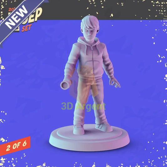 Sci-Fi Alien Icons Figures compatible D&D DragonLance Miniatures Pop Minis - 1 Elliott - Toys & Games:Wargames &