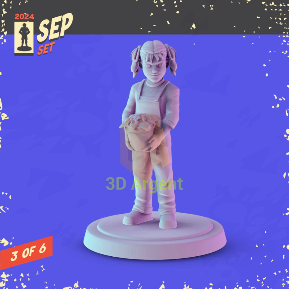 Sci-Fi Alien Icons Figures compatible D&D DragonLance Miniatures Pop Minis - 3 Gertie - Toys & Games:Wargames &