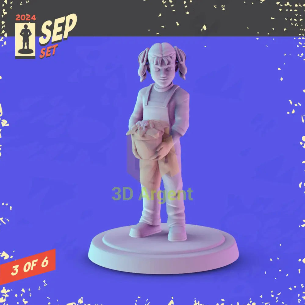 Sci-Fi Alien Icons Figures compatible D&D DragonLance Miniatures Pop Minis - 3 Gertie - Toys & Games:Wargames &