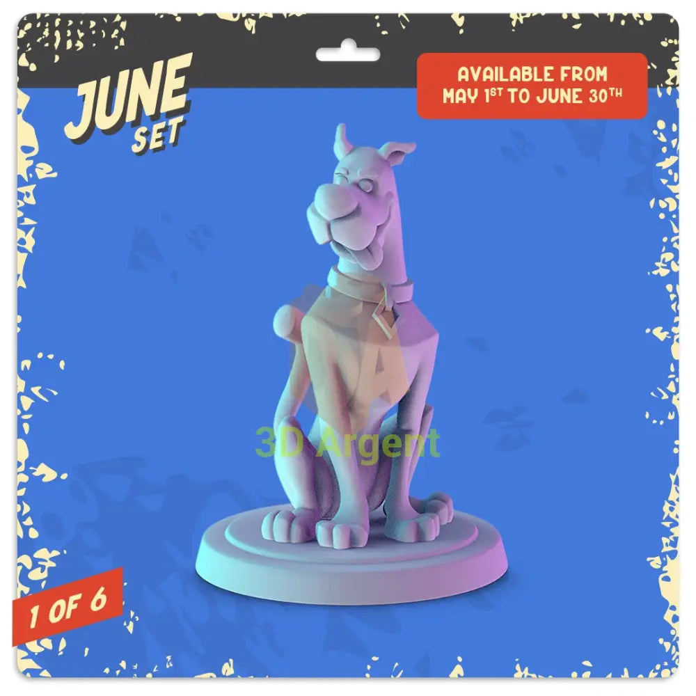 Scooby-Doo Figures compatible D&D DragonLance Miniatures Pop Minis - 1 Scooby-Doo - Toys & Games:Wargames &
