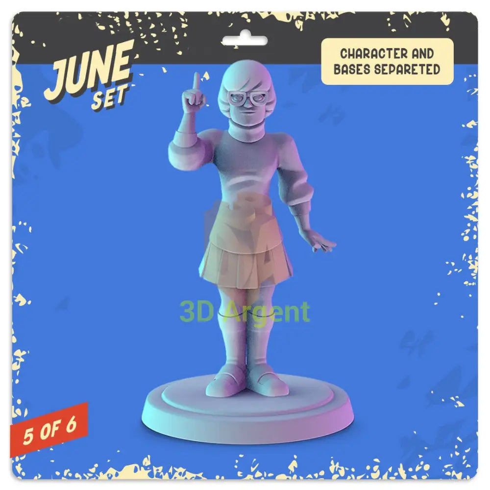 Scooby-Doo Figures compatible D&D DragonLance Miniatures Pop Minis - 3 Velma - Toys & Games:Wargames &