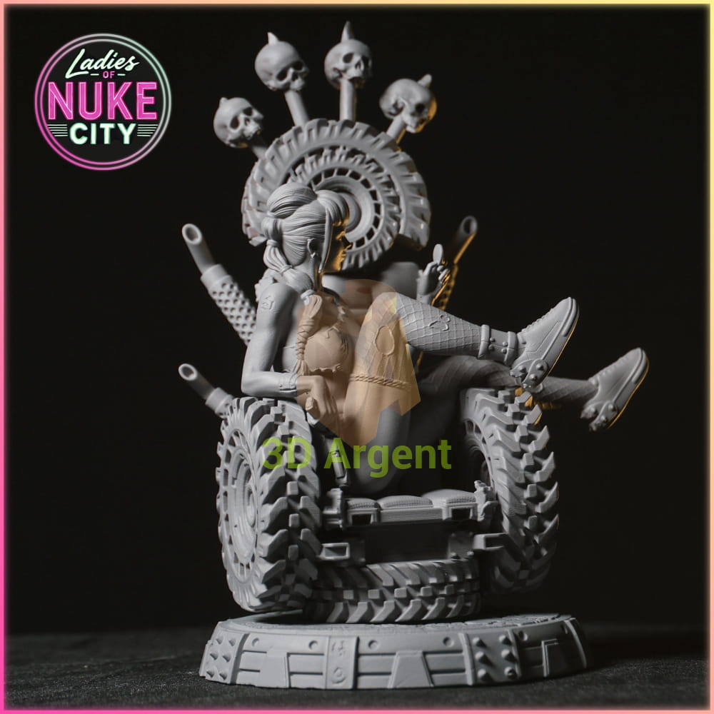 Selene Riffwalker – Ladies of Nuke City – Gilmorestudio 3D Printed Resin Miniature
