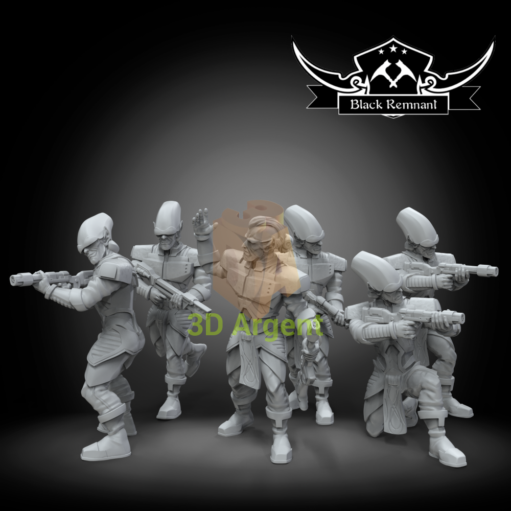 Sephi soldiers Squad Star Wars Legion compatible 3D Print Resin Miniatures Toys & Games:Wargames & Role-Playing:Star