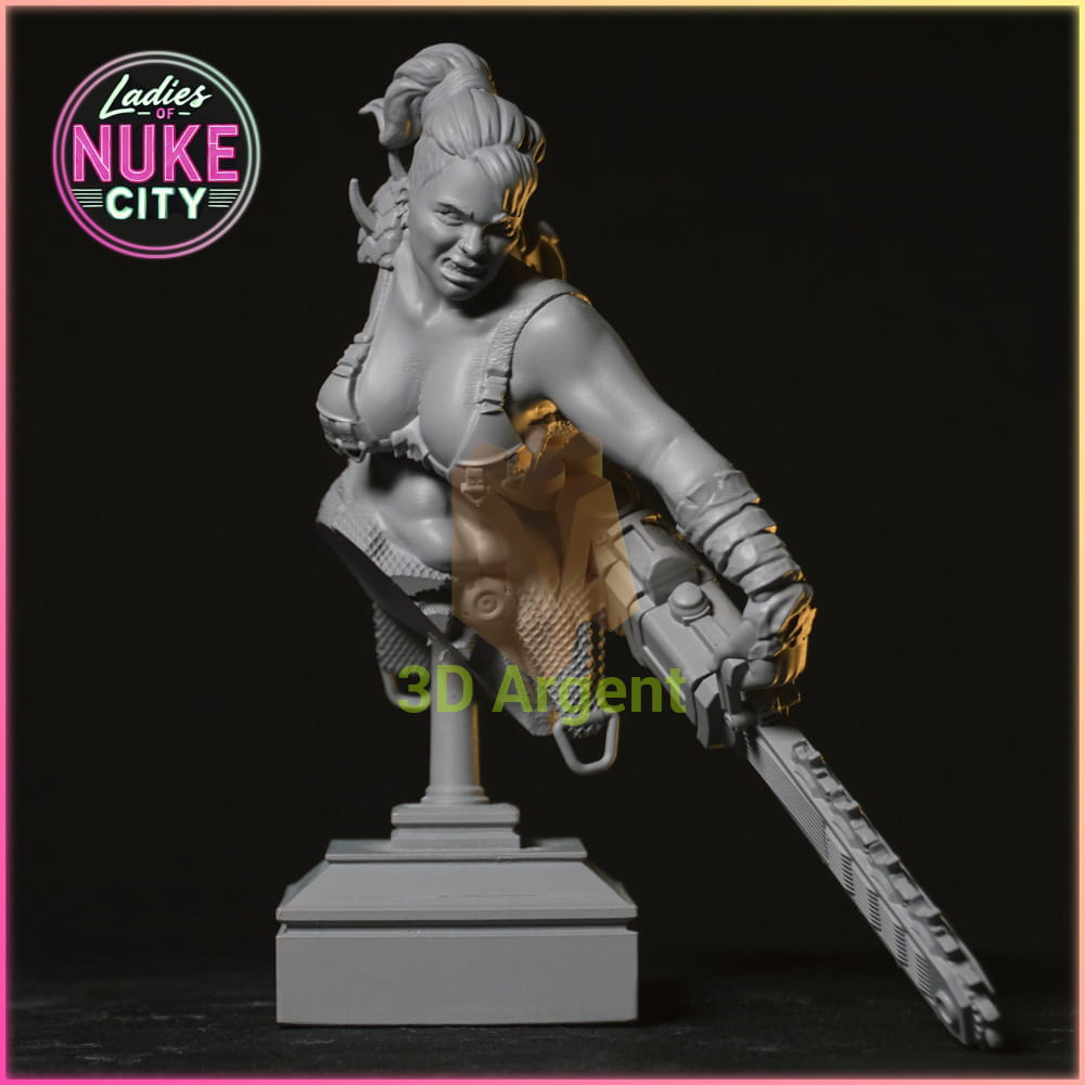 Severia Gault – Ladies of Nuke City – Gilmorestudio 3D Printed Resin Miniature