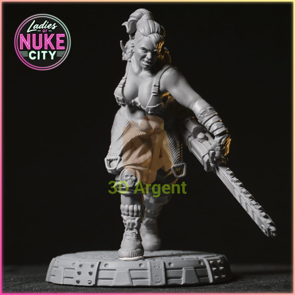 Severia Gault – Ladies of Nuke City – Gilmorestudio 3D Printed Resin Miniature