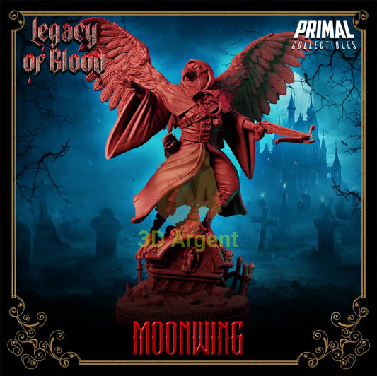 Shadowmancer - Moonwing Fantasy compatible D&D DragonLance Miniatures Primal Toys & Games:Wargames &