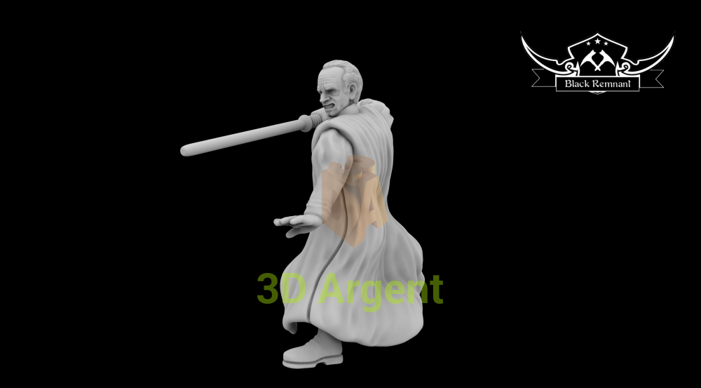 Sheev Palpatine – Star Wars Legion Scale 3D Printed Resin Miniature Toys & Games:Wargames & Role-Playing:Star Wars