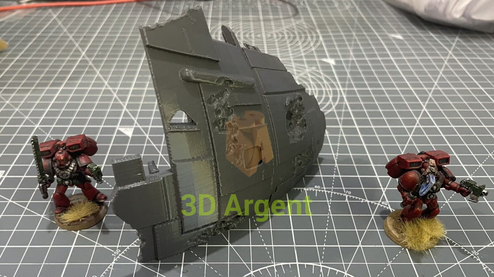 Ship Wreck Terrain 28mm Scenery Tabletop Legion 3D Printed Toys & Games:Wargames & Role-Playing:Scenery Props & Paint