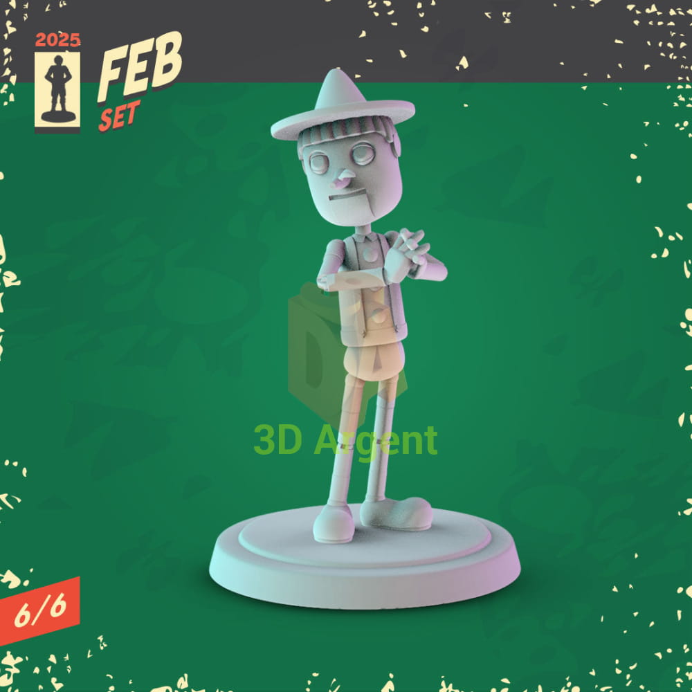 Shrek Miniatures – Shrek Donkey Fiona Puss in Boots Gingy Pinocchio 32 mm Resin Figures 6 Pinocchio Toys &