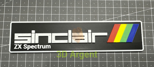 Sinclair ZX Spectrum Logo - 3D Printed Sign Stand Computers/Tablets & Networking:Vintage Computing:Vintage Parts &