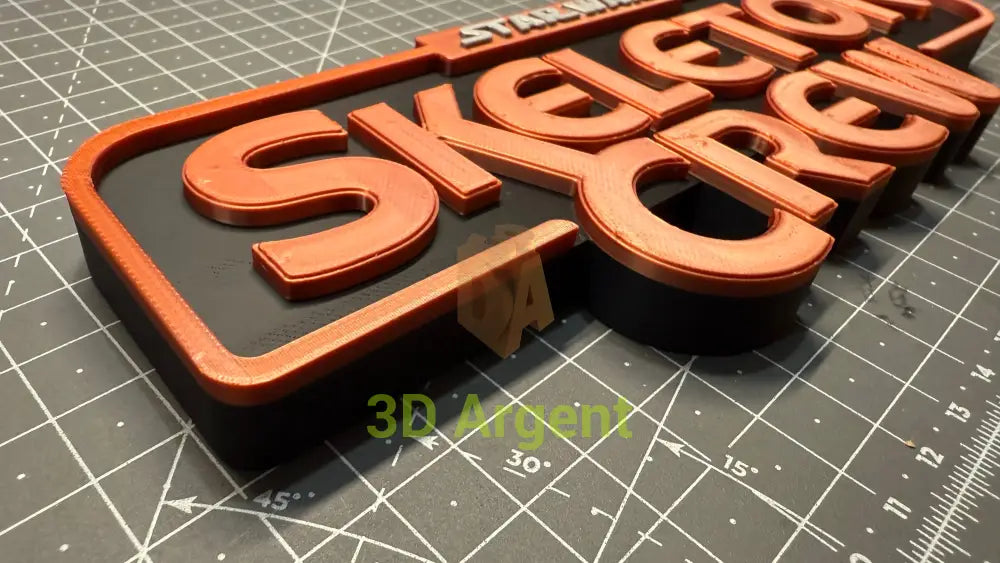 Skeleton Crew Star Wars sign - 3D Printed Sign Stand Collectables:Science Fiction Collectables:Other Science Fiction