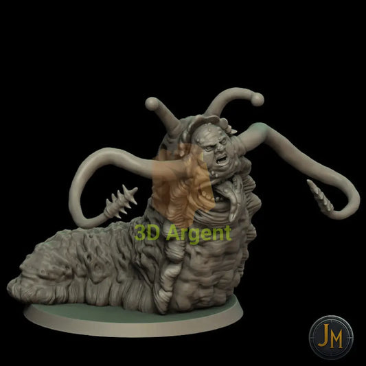 Slitherman Monster - Dungeons and Dragons (D&D) DragonLance Frostgrave Fantasy 3D Printed Resin Miniatures Toys &