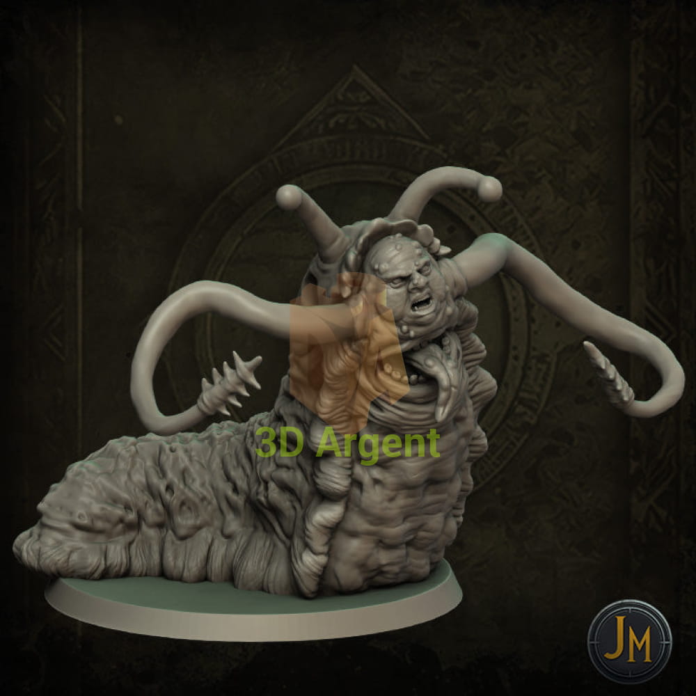 Slitherman Monster - Dungeons and Dragons (D&D) DragonLance Frostgrave Fantasy 3D Printed Resin Miniatures Toys &