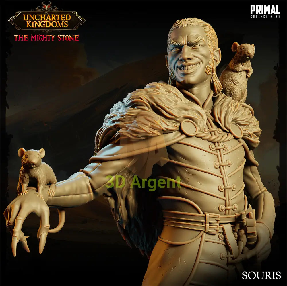 Souris human Fantasy compatible D&D DragonLance Miniatures Primal Toys & Games:Wargames &