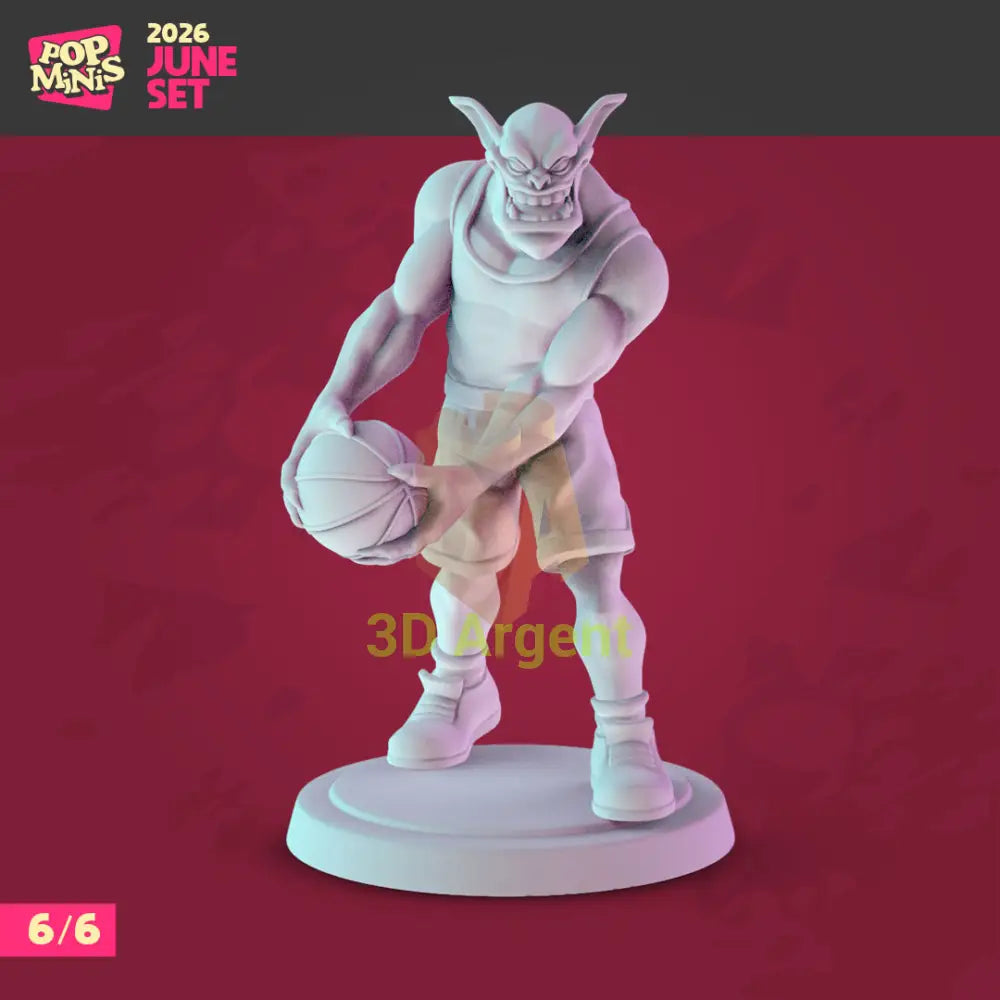 Bang Monstar Space Jam 3D printed resin miniature – Pop Minis