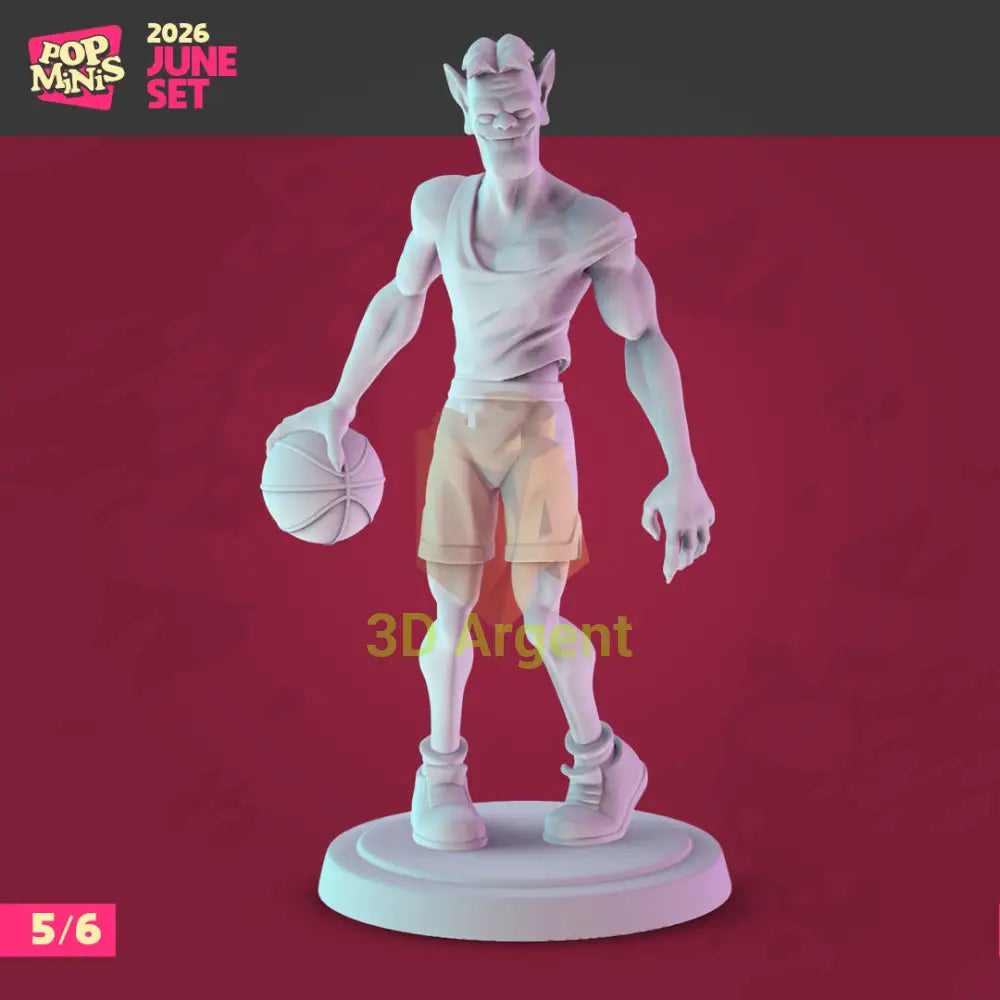Blanko Monstar Space Jam 3D printed resin miniature – Pop Minis